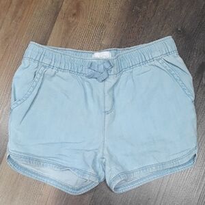 Light Blue Girls Shorts